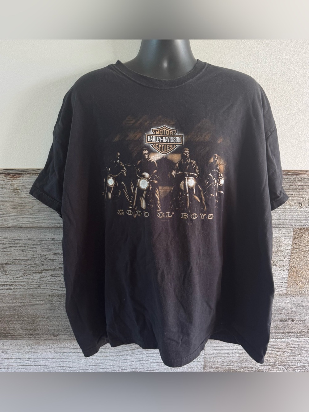 Vintage 2005 Harley-Davidson Cape Town South Africa Good Ol’ Boys Shirt 3XL (O1)